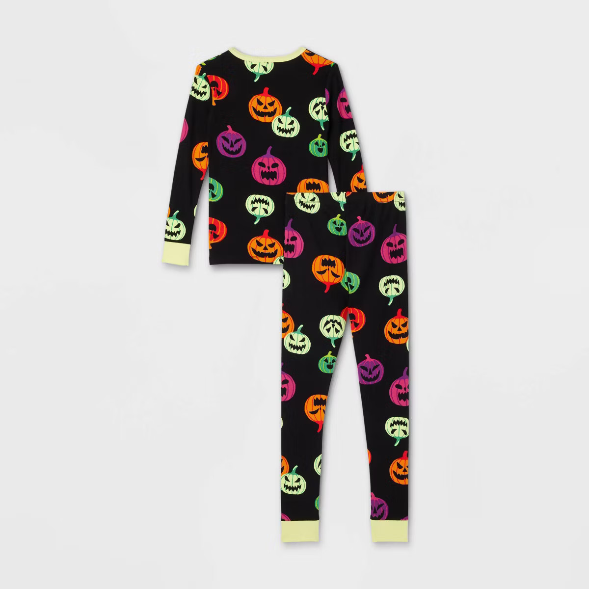 Kids' 'Pumpkin' Printed Glow-in-the-Dark Halloween Matching Family Pajama Set - Hyde & EEK! Bouti... | Target