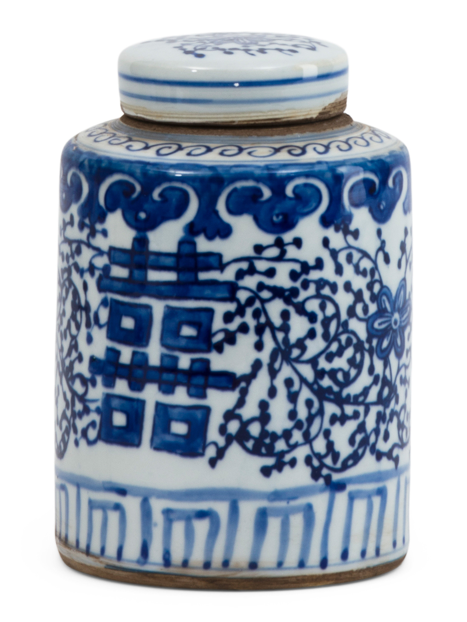 5x7.5 Double Happiness Mini Tea Jar With Lid | TJ Maxx
