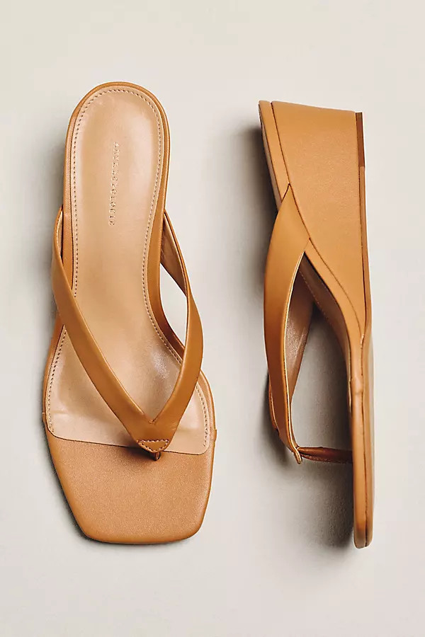 Wedge Thong Heels | Anthropologie (US)