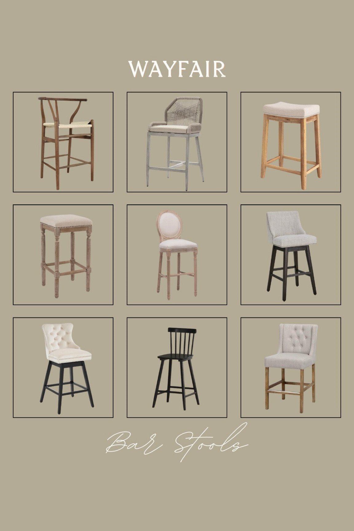 Elevate your home bar or kitchen island with these stylish and comfortable bar stools from Wayfair! 🪑✨ Whether you prefer a classic wooden design, a chic upholstered look, or a modern minimalist style, there’s a perfect option for every space. Which one is your favorite? 🌟

#LTKStyleTip #LTKHome