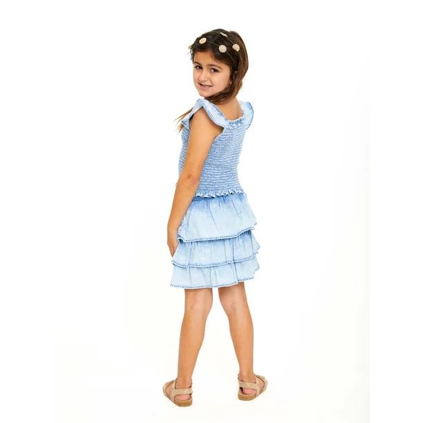 Wonder Nation Baby and Toddler Girls Skirt Set, Sizes 12M-5T | Walmart (US)