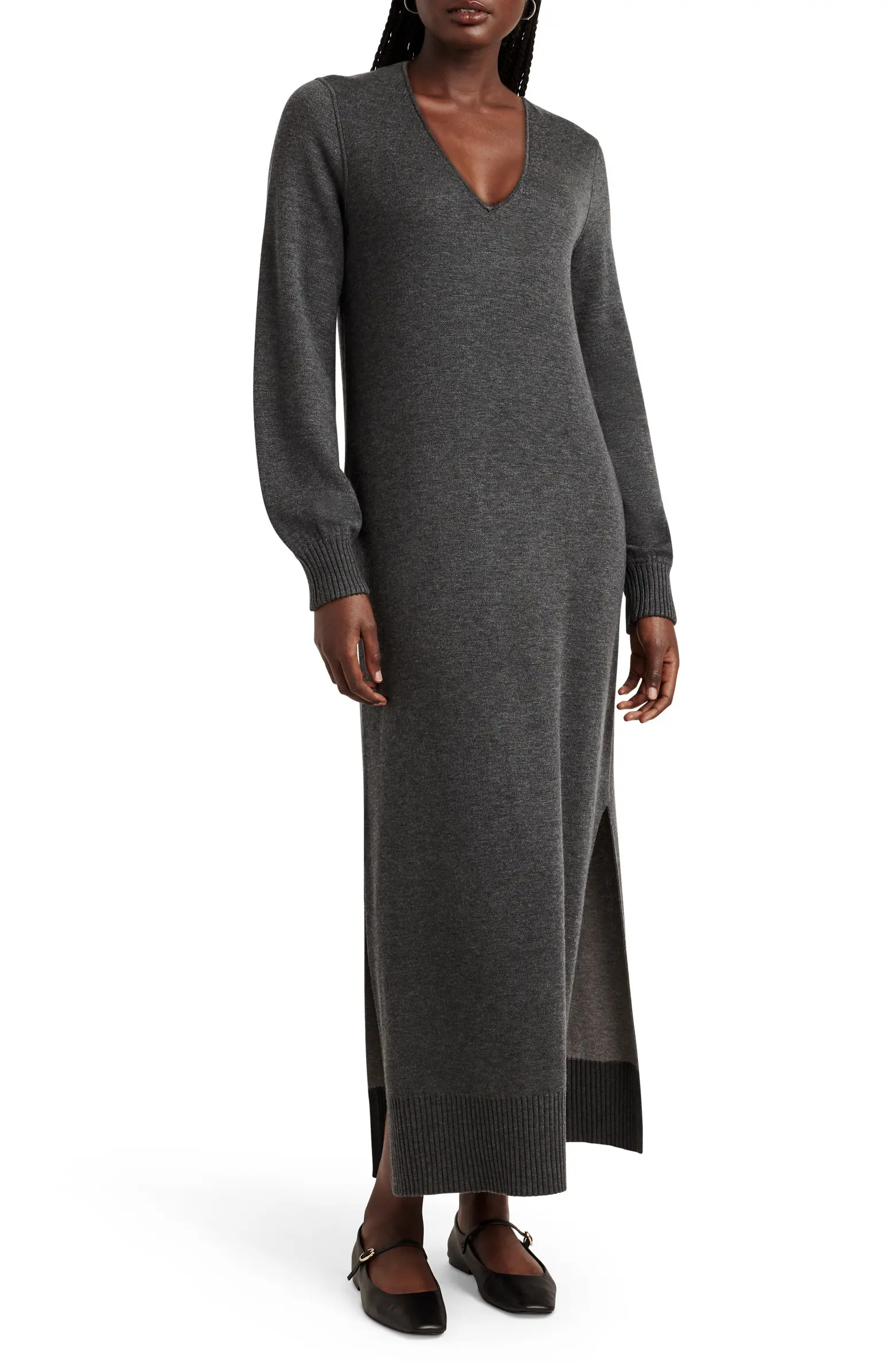 Splendid Renee Long Sleeve Maxi Sweater Dress | Nordstrom | Nordstrom
