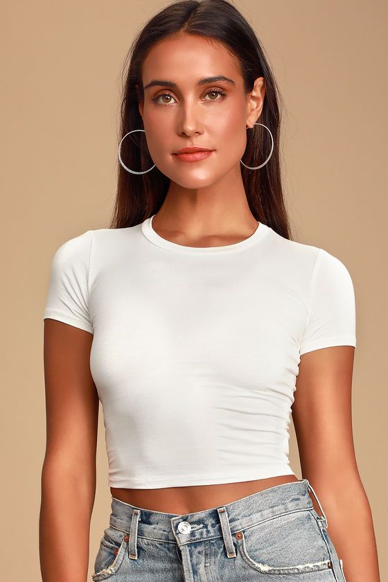 Gotta Have It White Crop Top | Lulus (US)