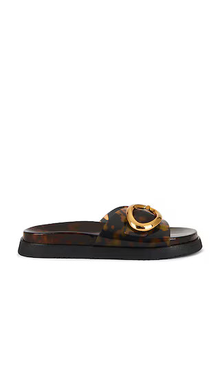Mandie Slides in Tortoise | Revolve Clothing (Global)