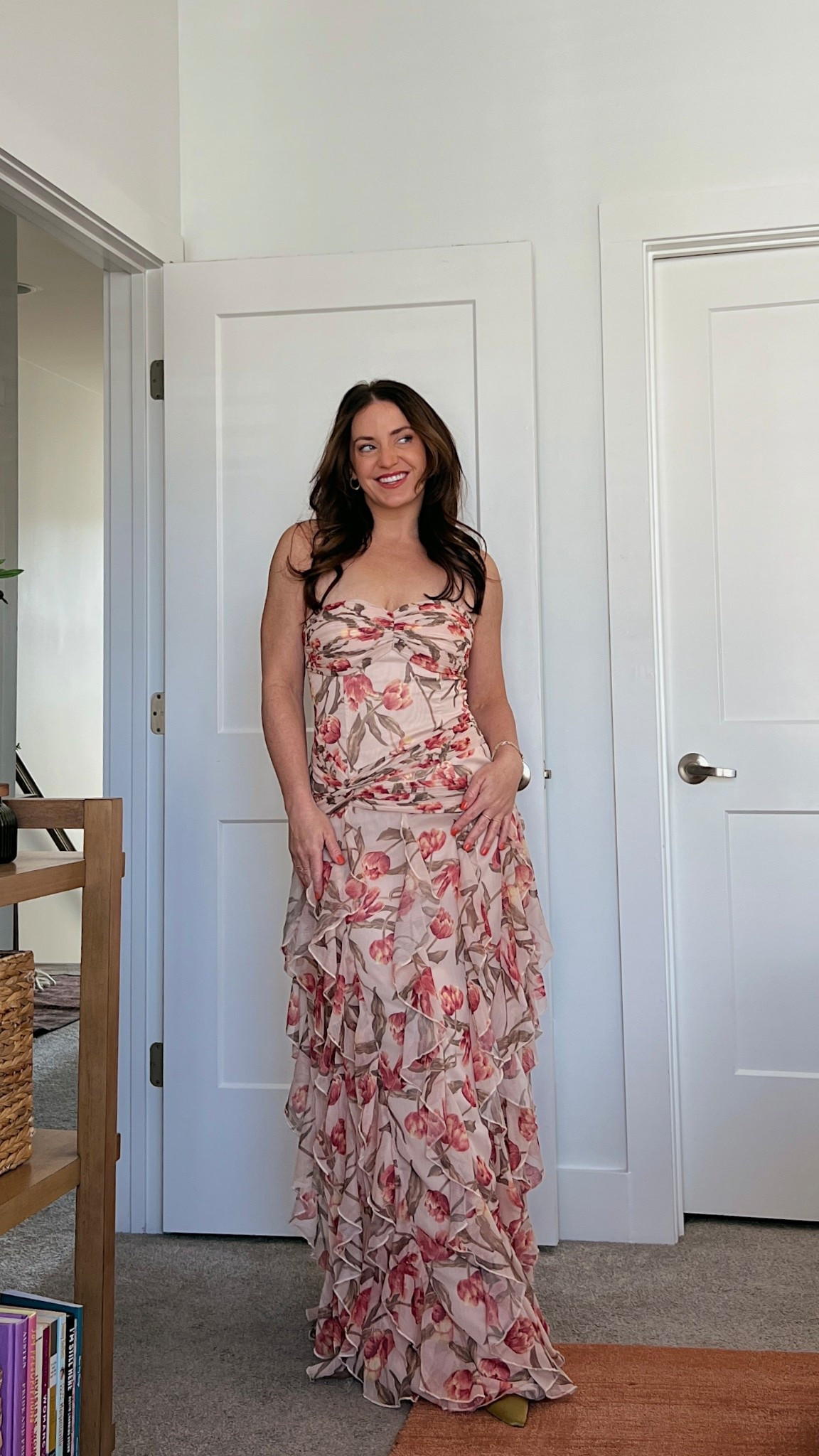 destination: wedding 🌿🌊✈️ #sktraveltime

5’7”, 155lb, wearing size M. 

#LTKWedding #LTKMidsize #LTKTravel