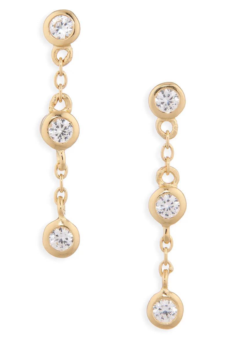 Demi-Fine Crystal Drop Earrings (Women) | Nordstrom | Nordstrom