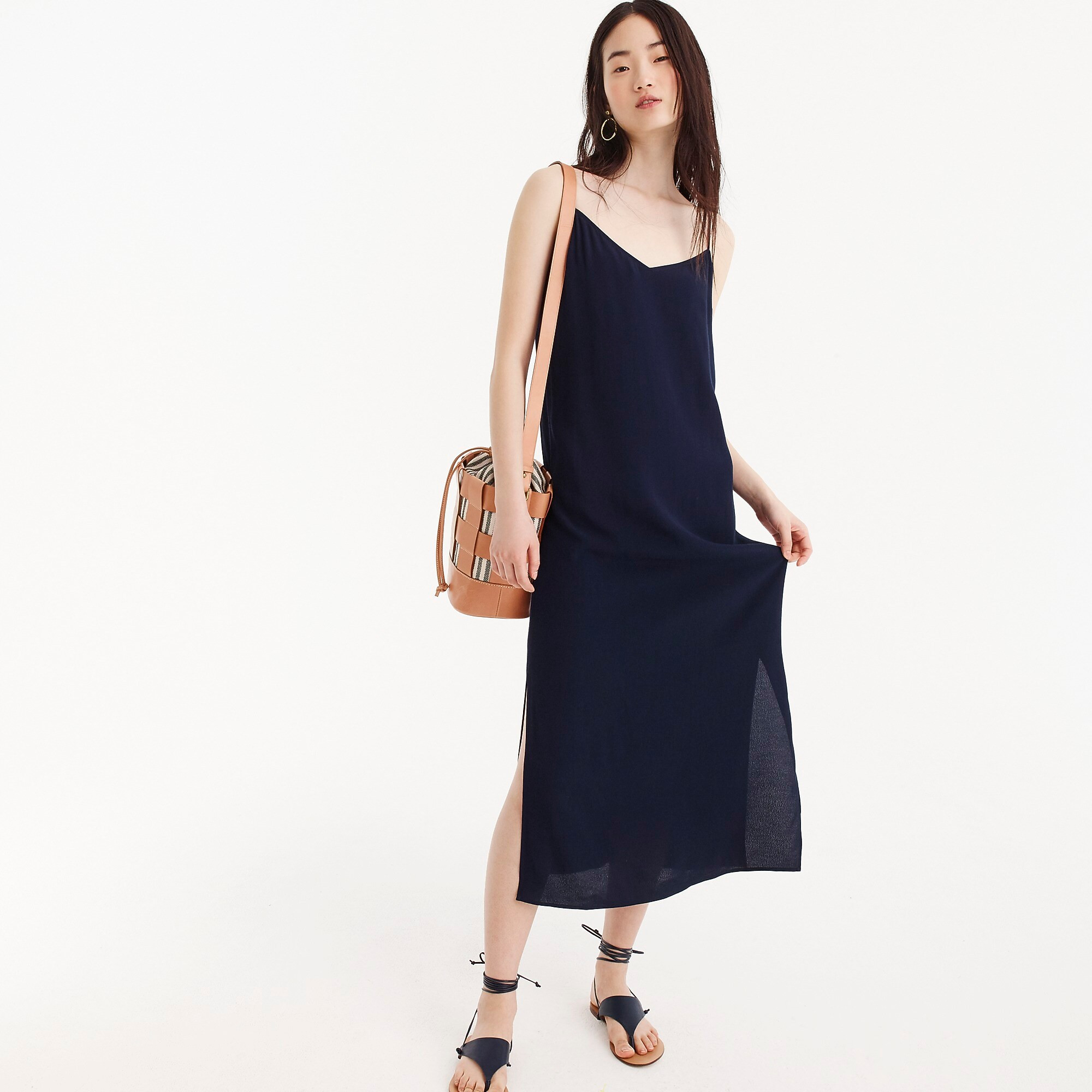 Midi slip dress | J. Crew US