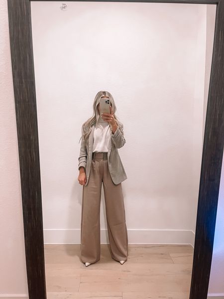 THE BEST TROUSERS!!! 🤎

abercrombie is having 20% off site wide until the 24th so stock up on some biz staples while you can!! 

business casual, business professional, work outfits, work attire, abercrombie style, petite fashion, fall fashion, fall workwear, neutrals, neutral outfits 

#LTKSale #LTKstyletip #LTKsalealert