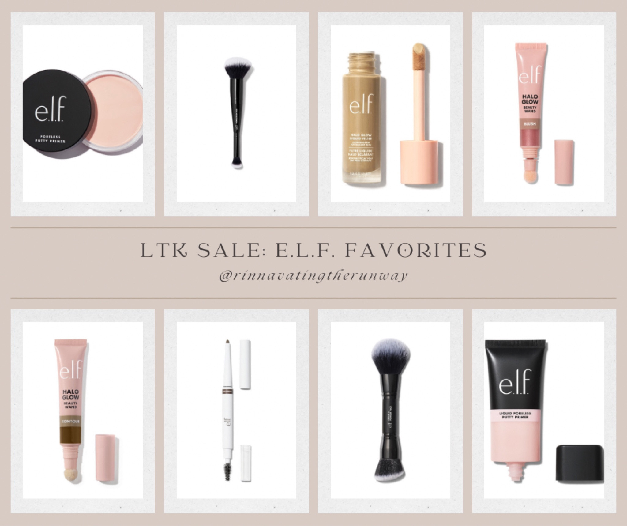 My goto products from Elf!! They have my FAVORITE makeup brushes!! 



#LTKfindsunder50 #LTKSpringSale #LTKbeauty