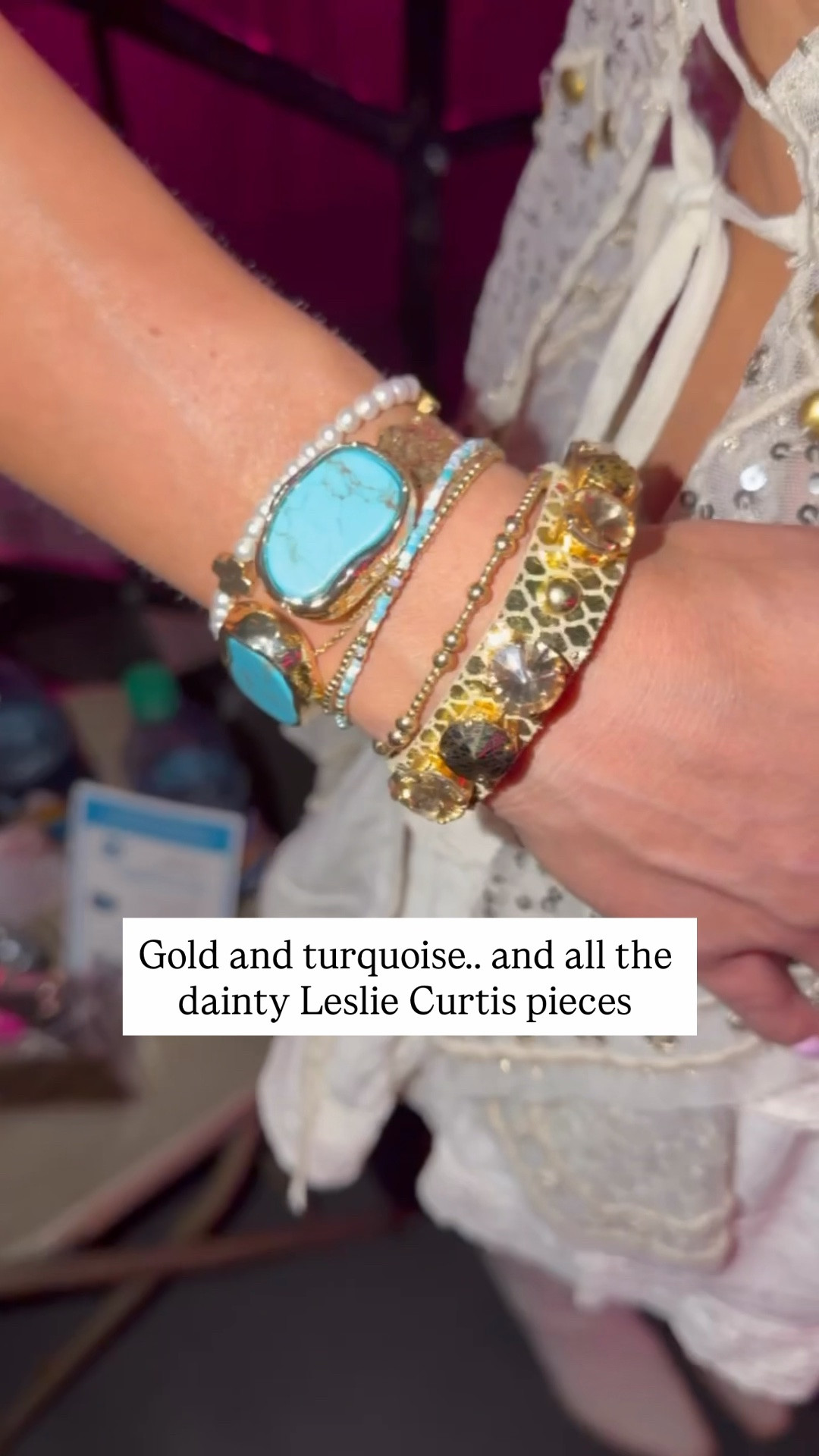 One of the easiest ways to elevate an outfit is with jewelry. These turquoise pieces from Leslie Curtis are the perfect finishing touch for country concerts and summer events

#LTKSeasonal #LTKOver40 #LTKmomlife