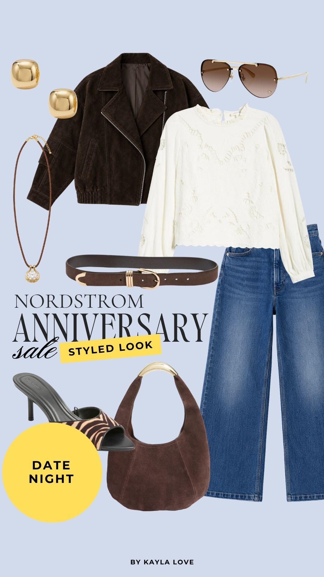 Nordstrom Anniversary Sale outfit idea. I love this cut-out detail top and shoulder bag for a cute date-night look. 

 #LTKootd #LTKSeasonal #LTKSaleAlert
