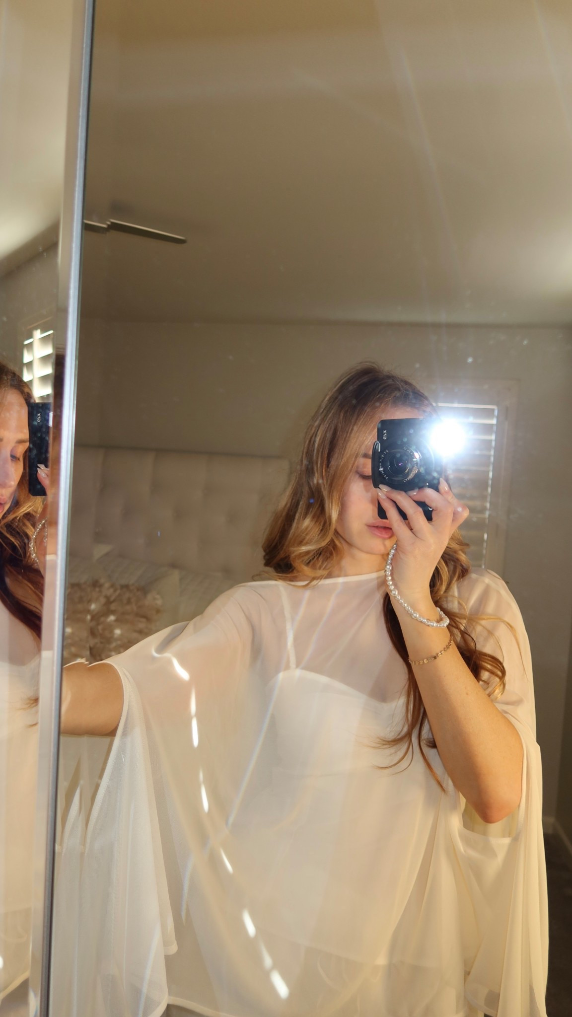 Mesh cape, white poncho, classy outfit, spring outfit, spring fashion 

#LTKgrwm #LTKTravel #LTKootd