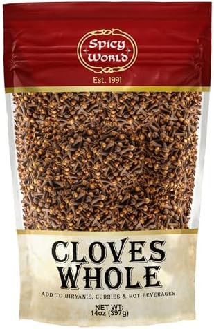 Cloves Whole Bulk 14 Oz Bag - Pure, Non-GMO, Premium Hand Picked Quality - Great for Foods, Clove... | Amazon (US)
