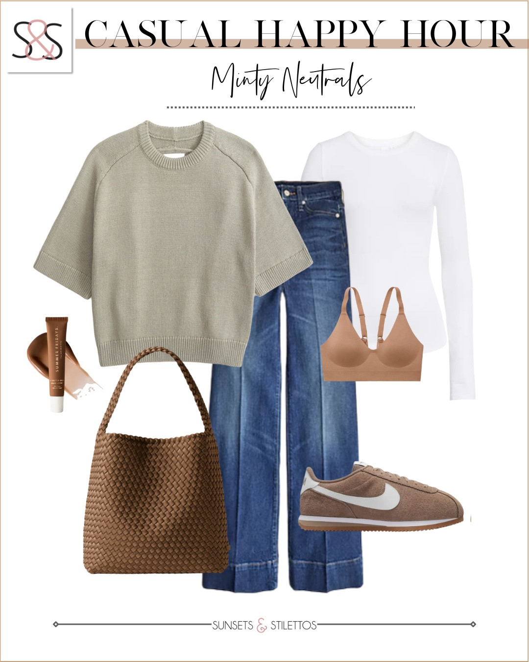 Loving this sweater tee with jeans for Spring! Perfect for work or a weekend coffee run. These Nike sneakers are trending too! 

Sunsets and Stilettos, casual, workwear, Nike sneakers 

#LTKWorkwear #LTKOver40 #LTKStyleTip