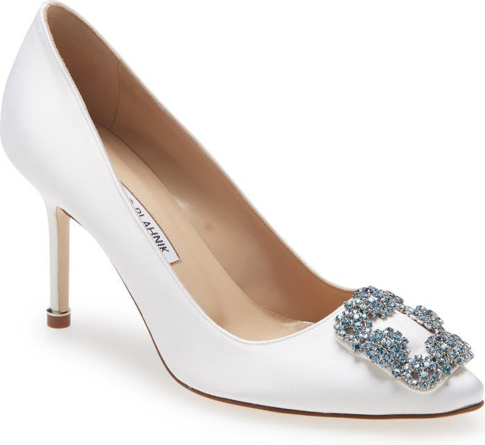 Hangisi Crystal Buckle Pump | Nordstrom