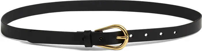 Madewell Teardrop Buckle Leather Belt | Nordstrom | Nordstrom