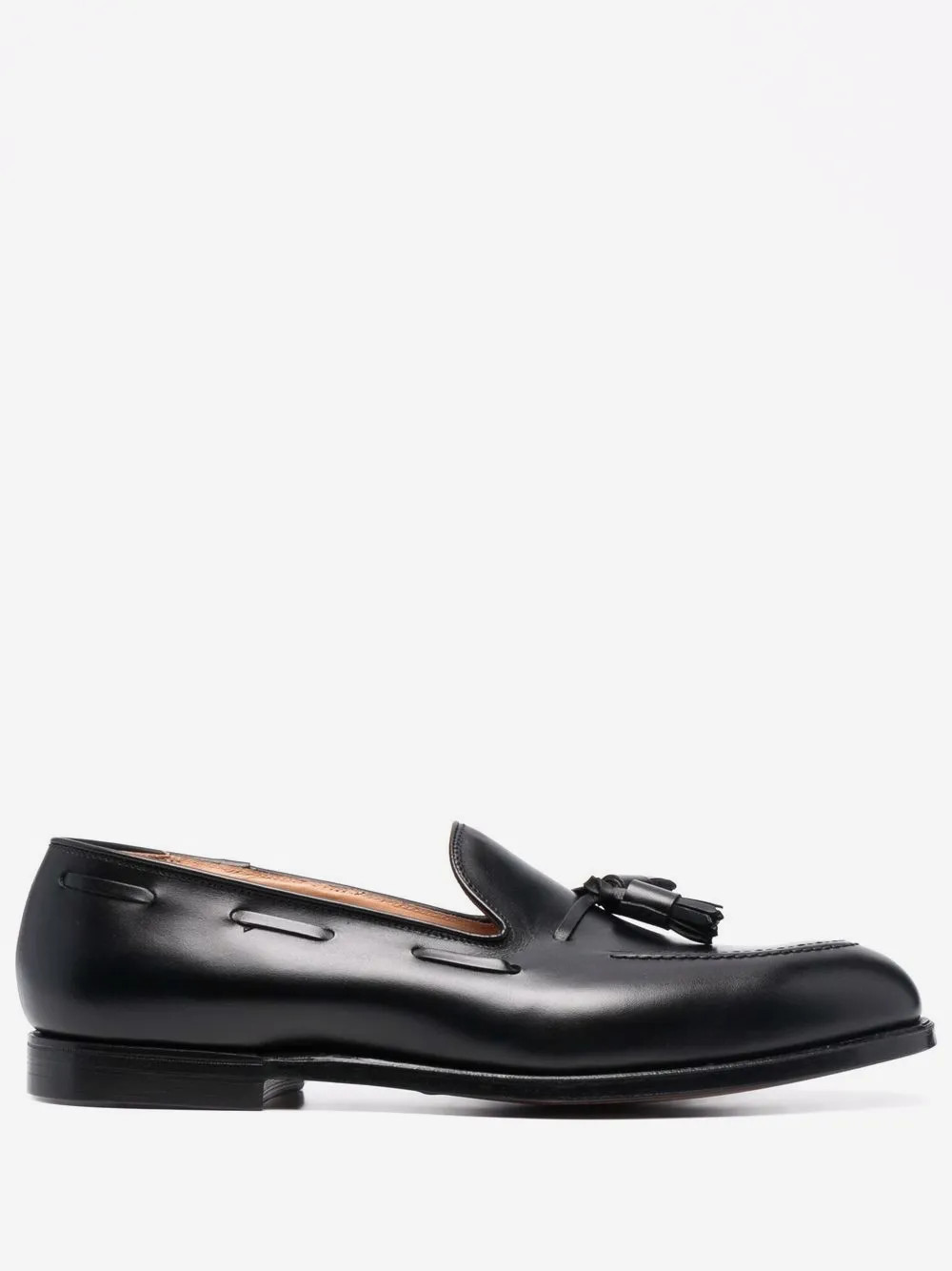 Crockett & Jones Cavendish tassel-detail loafers - Black | Farfetch Global