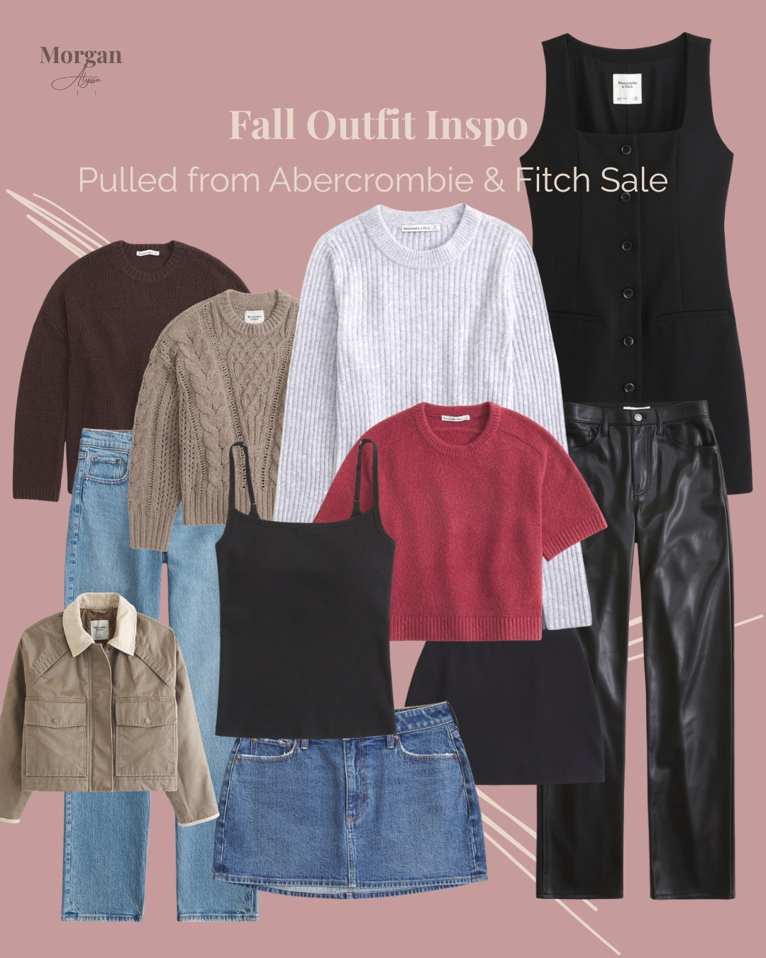 Abercrombie and Fitch is having a sale this weekend! I’ve been trying to create a capsule wardrobe and would like to be more intentional with my purchases. Here is how to pull together a few pieces to make a bunch of different outfits 

#LTKSaleAlert #LTKStyleTip #LTKSeasonal