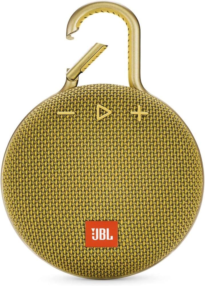 JBL Clip 3, Dusty Pink - Waterproof, Durable & Portable Bluetooth Speaker - Up to 10 Hours of Pla... | Amazon (US)