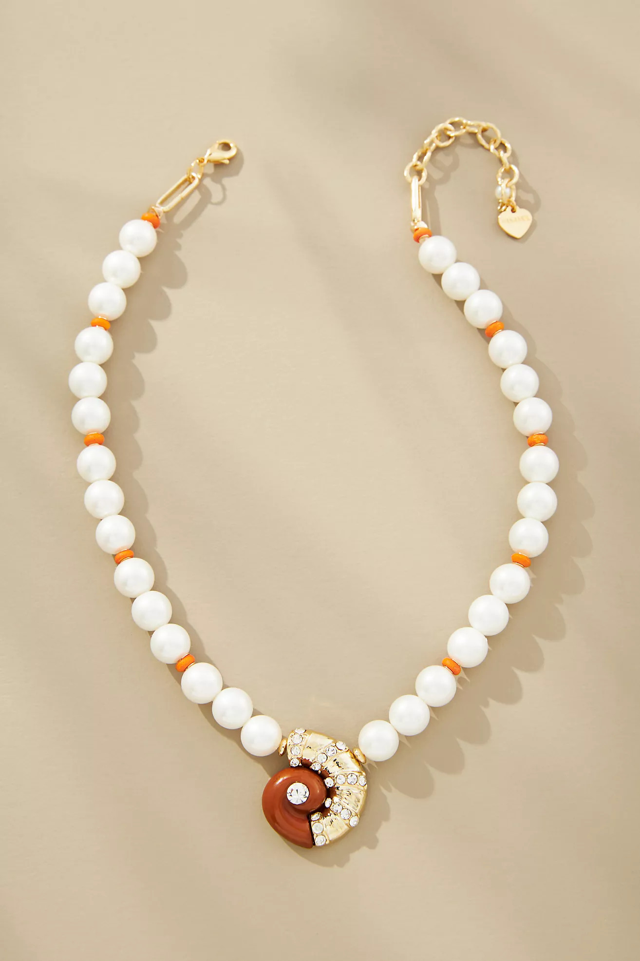 Pearl Conch Shell Necklace | Anthropologie (US)