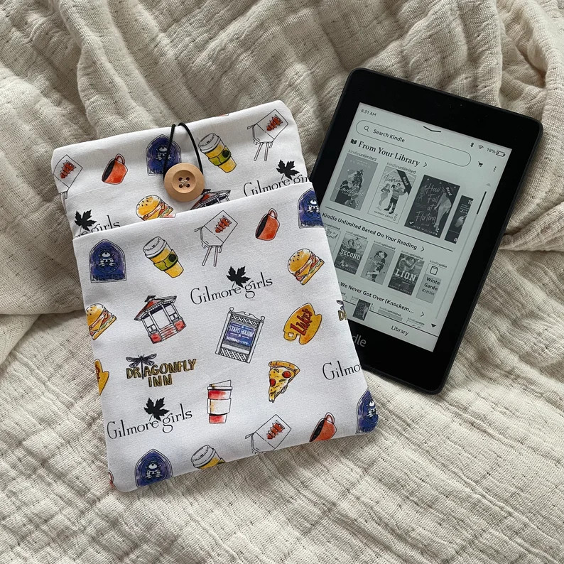 TV Show Kindle Book Sleeve, Kindle Case, Padded Sleeve With Pocket - Etsy | Etsy (US)