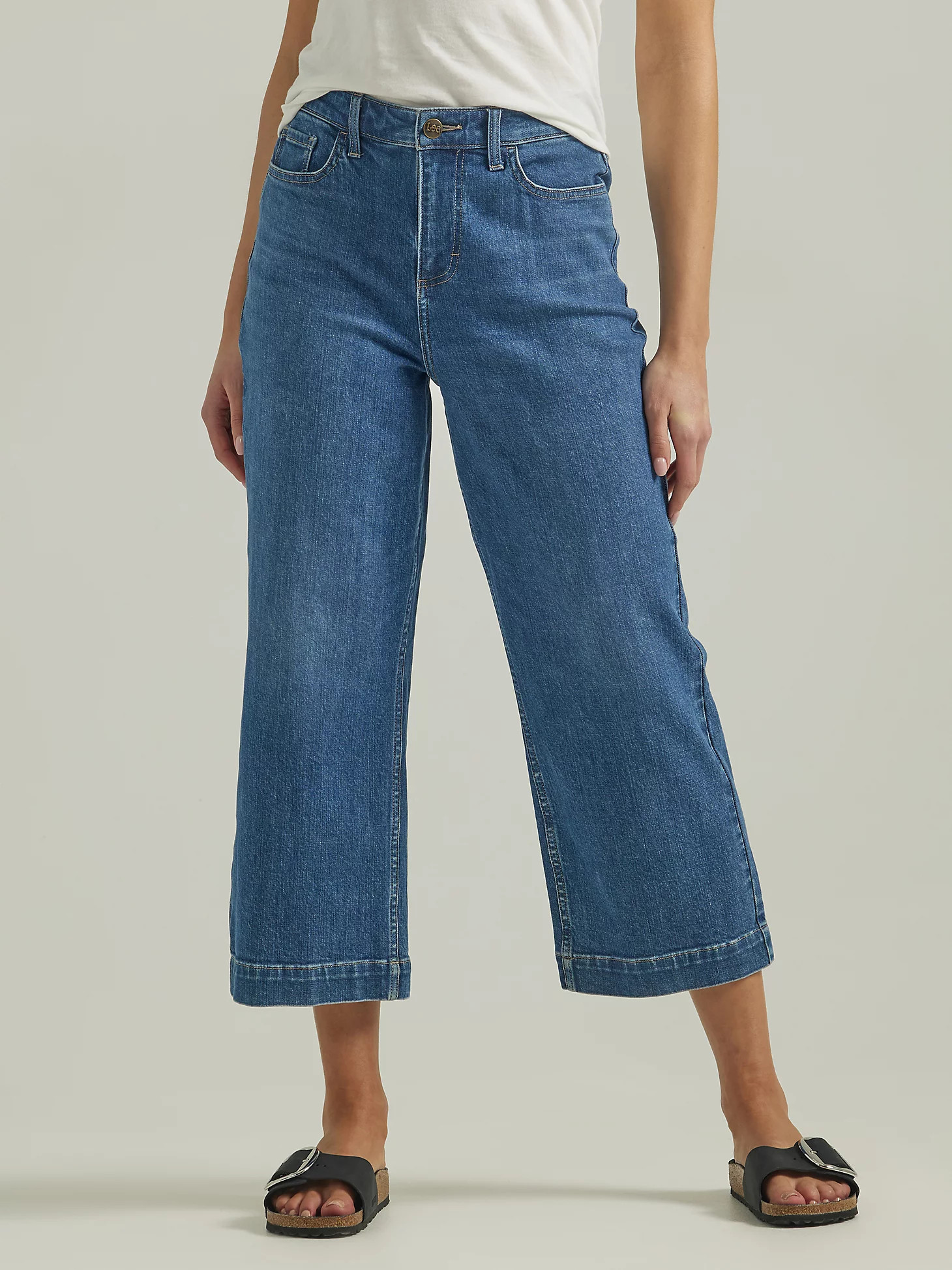Women's Legendary Wide Leg Crop Jean | Women's Jeans | Lee® | Lee Jeans