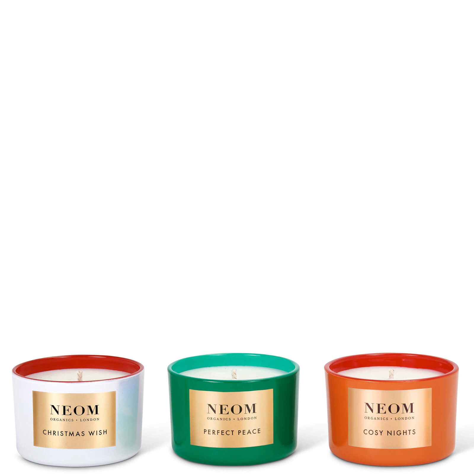 NEOM The Winter Wellbeing Wonders Candle Trio (Worth £54.00) | Look Fantastic (ROW)