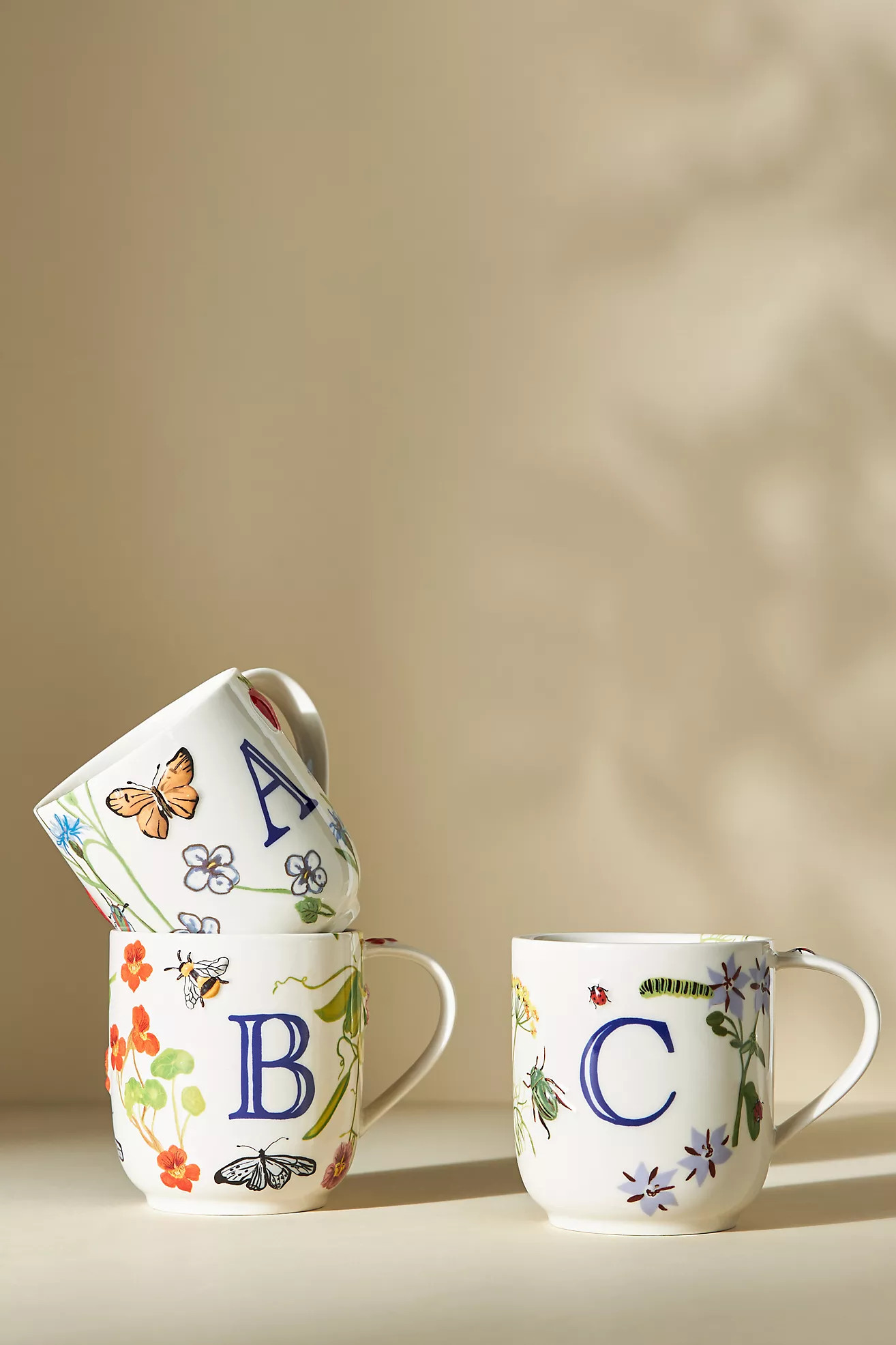 Monarch Monogram Mug | Anthropologie (US)