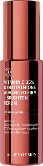 ALLIES OF SKIN Vitamin C 35% & Glutathione Advanced Firm & Brighten Serum | Nordstrom | Nordstrom
