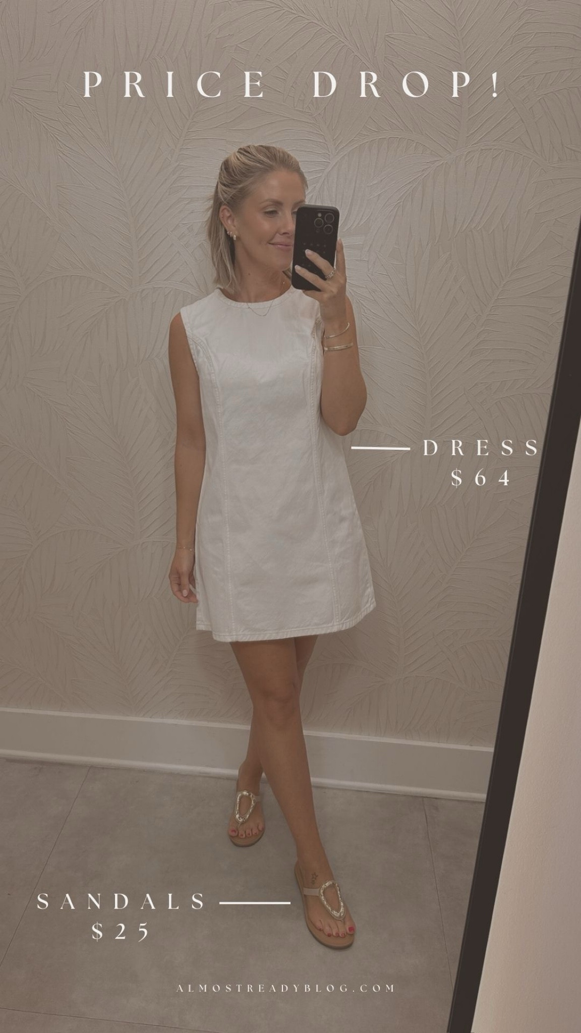 Price Drop on this adorable jean dress! 

White dress, Jean dress, fall fashion, fall transitional

#LTKFallSale #LTKSeasonal #LTKParties