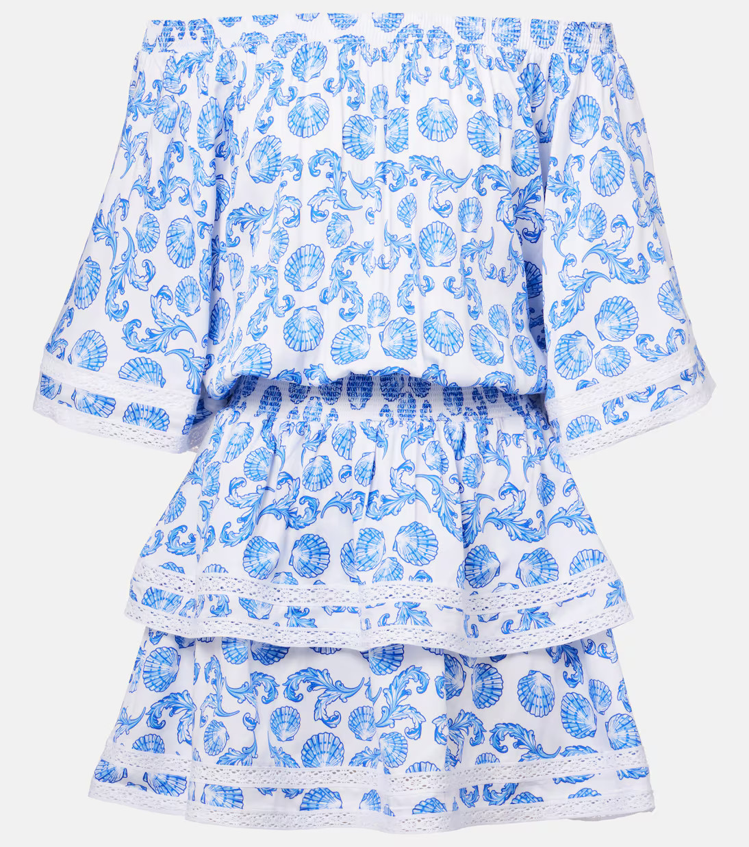 Micha printed tiered minidress | Mytheresa (US/CA)