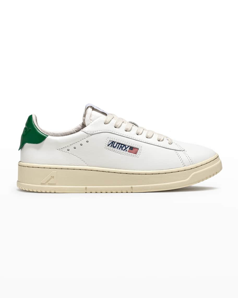 AUTRY Dallas Low-Top Bicolor Leather Sneakers | Neiman Marcus
