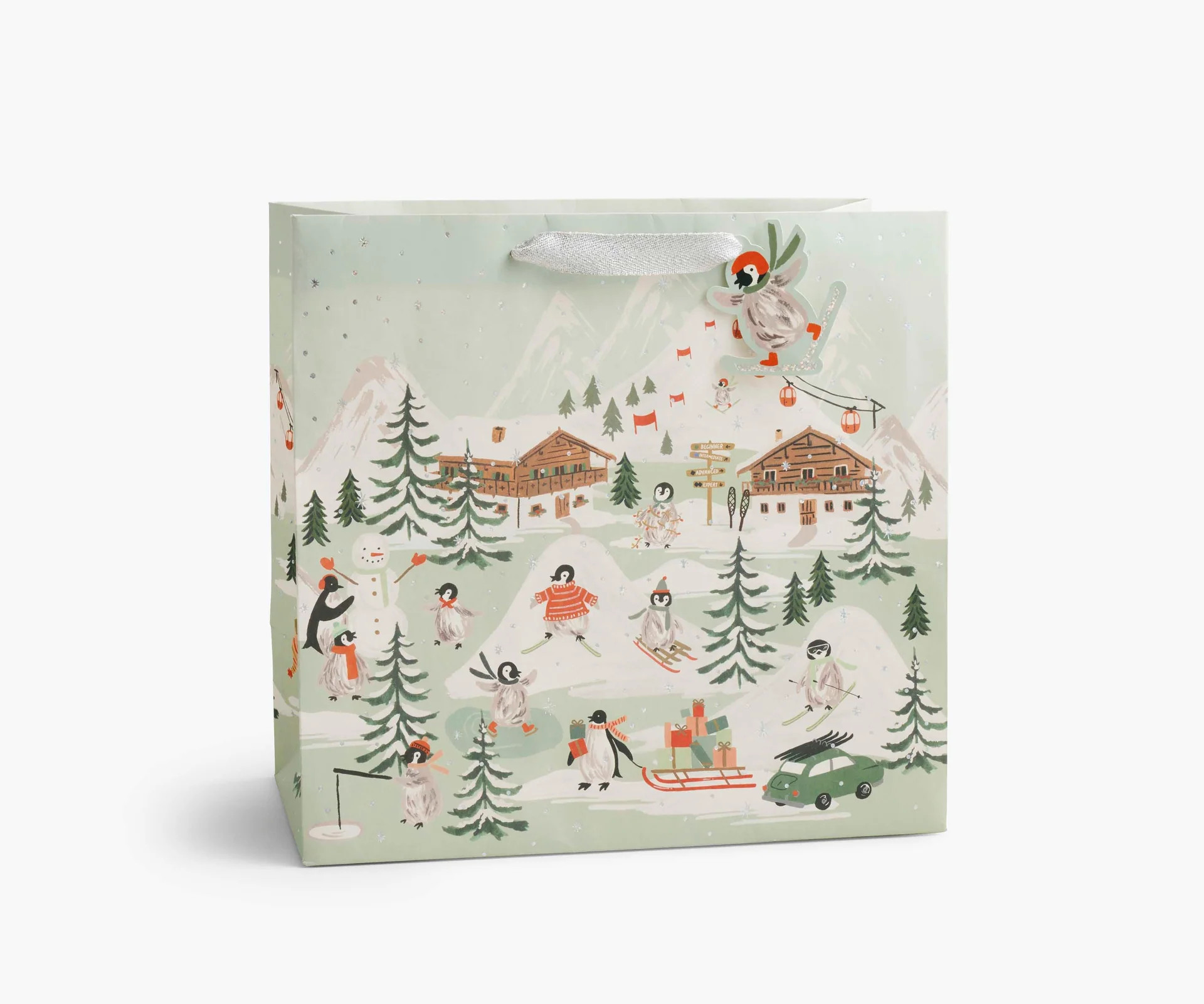 Penguin Village Large Gift Bag | Rifle Paper Co.