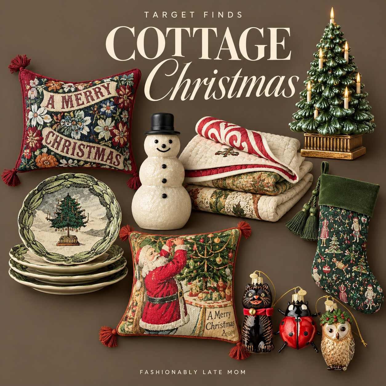 This collection kind of feels like Christmas at your grandma’s house… if grandma had excellent taste. 🎄 

 #LTKSeasonal #LTKHome