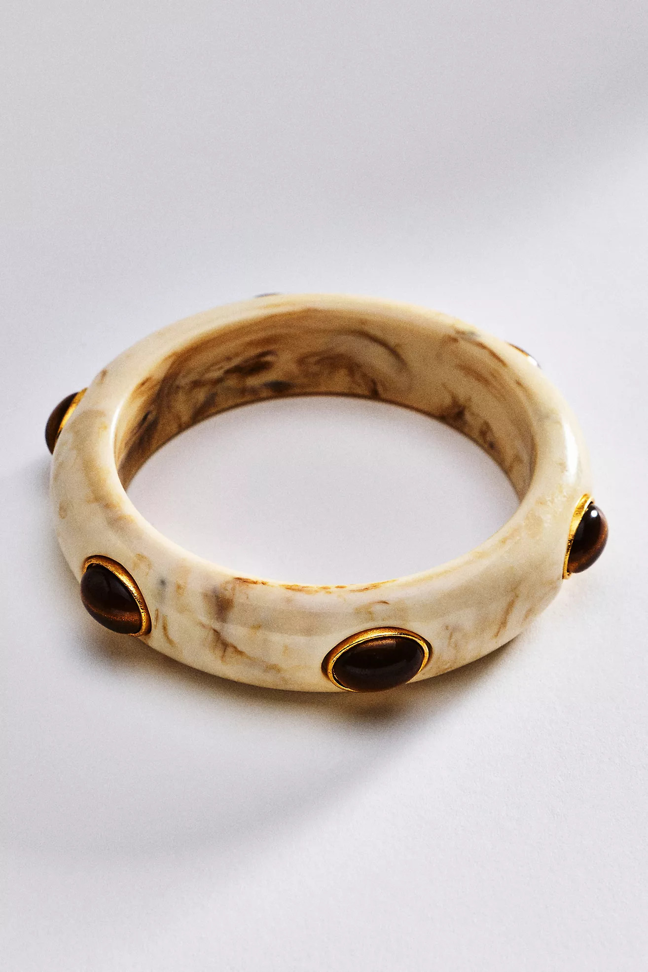 By Anthropologie Resin Stud Bangle | Anthropologie (US)
