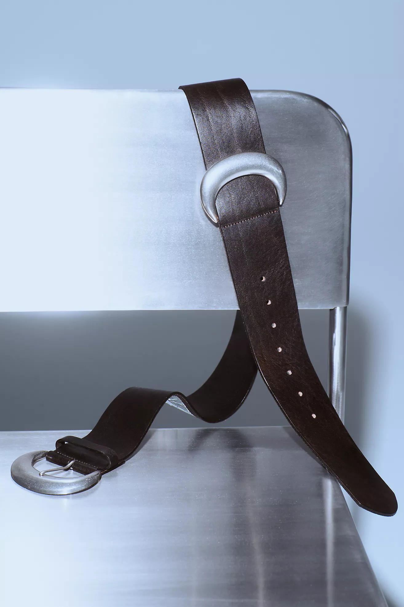Oval Double-Buckle Belt | Anthropologie (US)