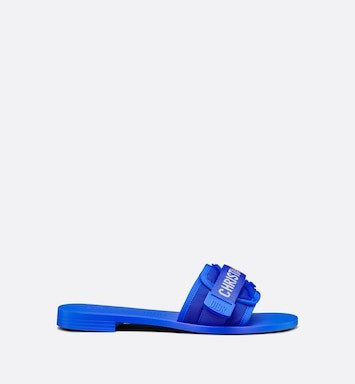 Dio(r)evolution Slide Bright Blue Camouflage Technical Fabric | DIOR | Dior Beauty (US)