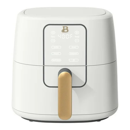 Beautiful 6qt Air Fryer with TurboCrisp Technology, EverGood Ceramic Nonstick Coating, White Icing by Drew Barrymore | Walmart (US)
