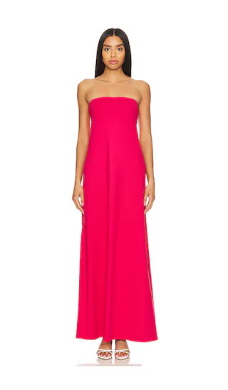 Tube Flare Dress in Framboise | Revolve Clothing (Global)