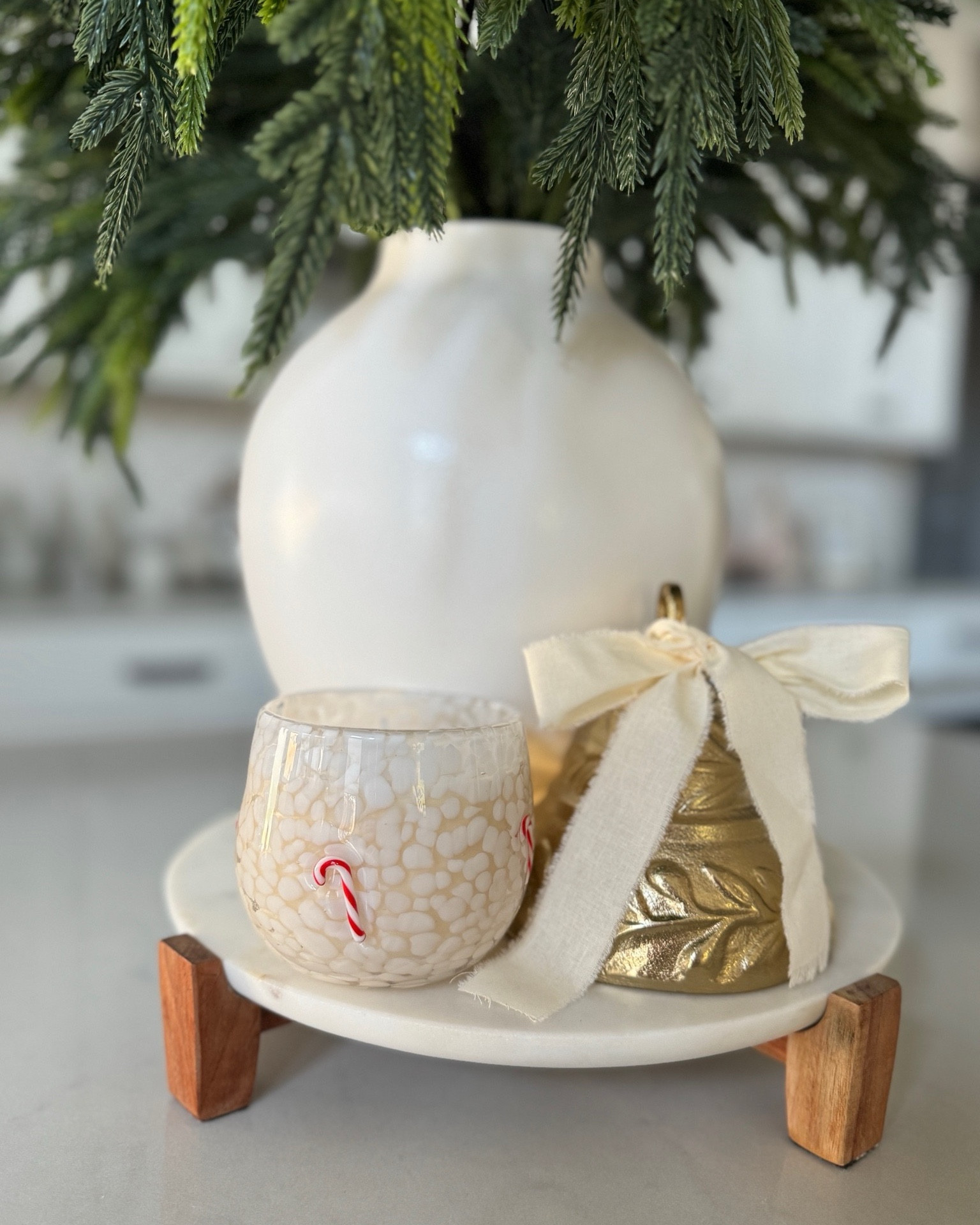 Still one of my best Christmas finds, these faux Norfolk stems are so good. I picked them up last year & they fooled everyone. The texture, the color, the drape. I use them in vases, garlands, on shelves, even layered into my tree. 

Realistic Christmas greenery - faux holiday stems - neutral Christmas decor - faux greenery vase filler - winter faux stems - Christmas styling ideas - holiday decorating favorites - faux pine stems for Christmas - natural looking greenery stems - faux Norfolk for tree styling - modern Christmas greens - cozy winter home decor

#LTKSeasonal #LTKHome #LTKHoliday