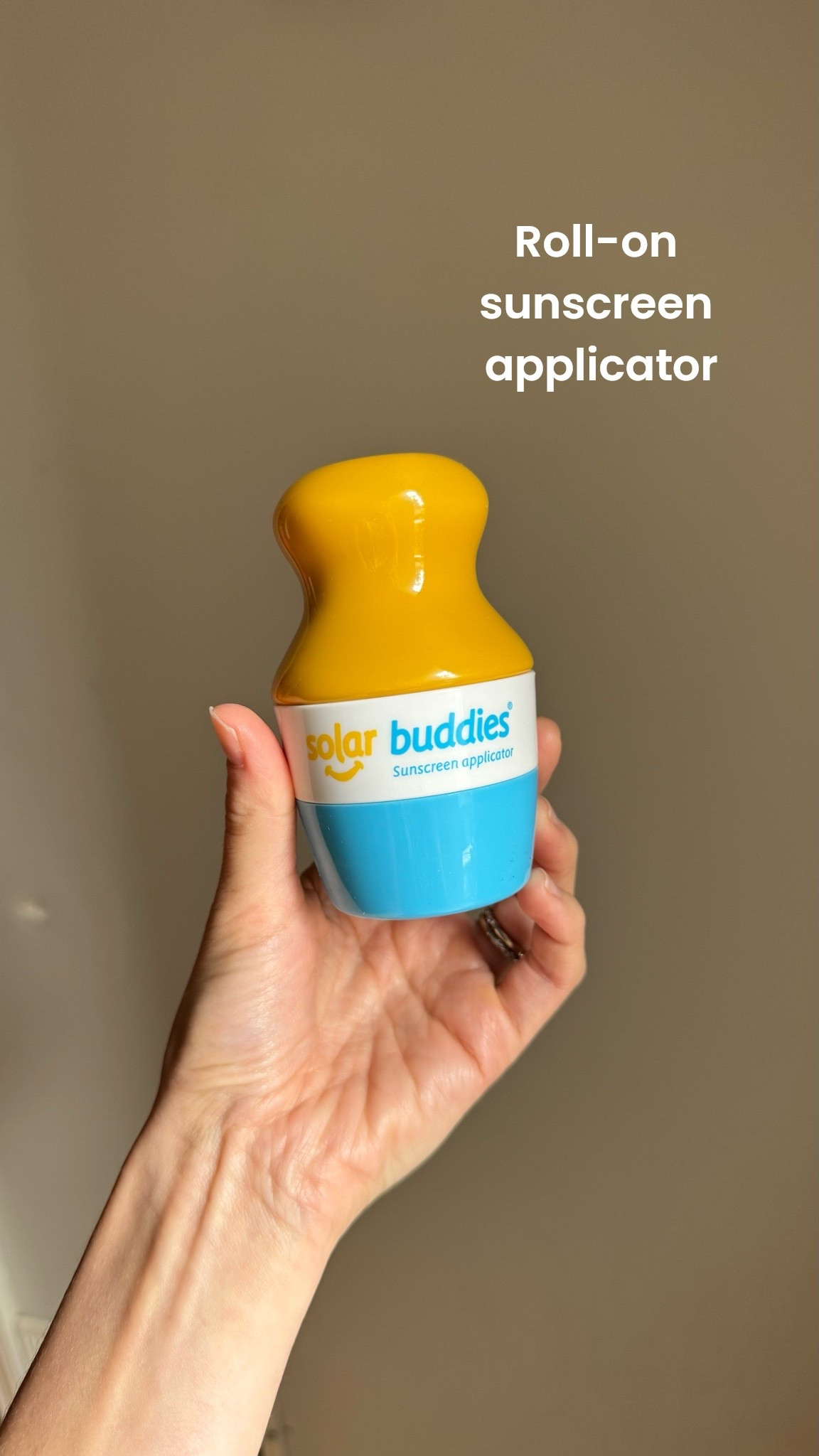 This roll-on sunscreen applicator is a GAME CHANGER for pool & beach days ☀️ just fill with whatever sunscreen lotion you want, and the roller ball/foam brush make it a breeze to apply!

#LTKmomlife #LTKKids #LTKBaby
