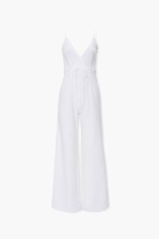 Tie-Waist Flare Jumpsuit | Forever 21 (US)