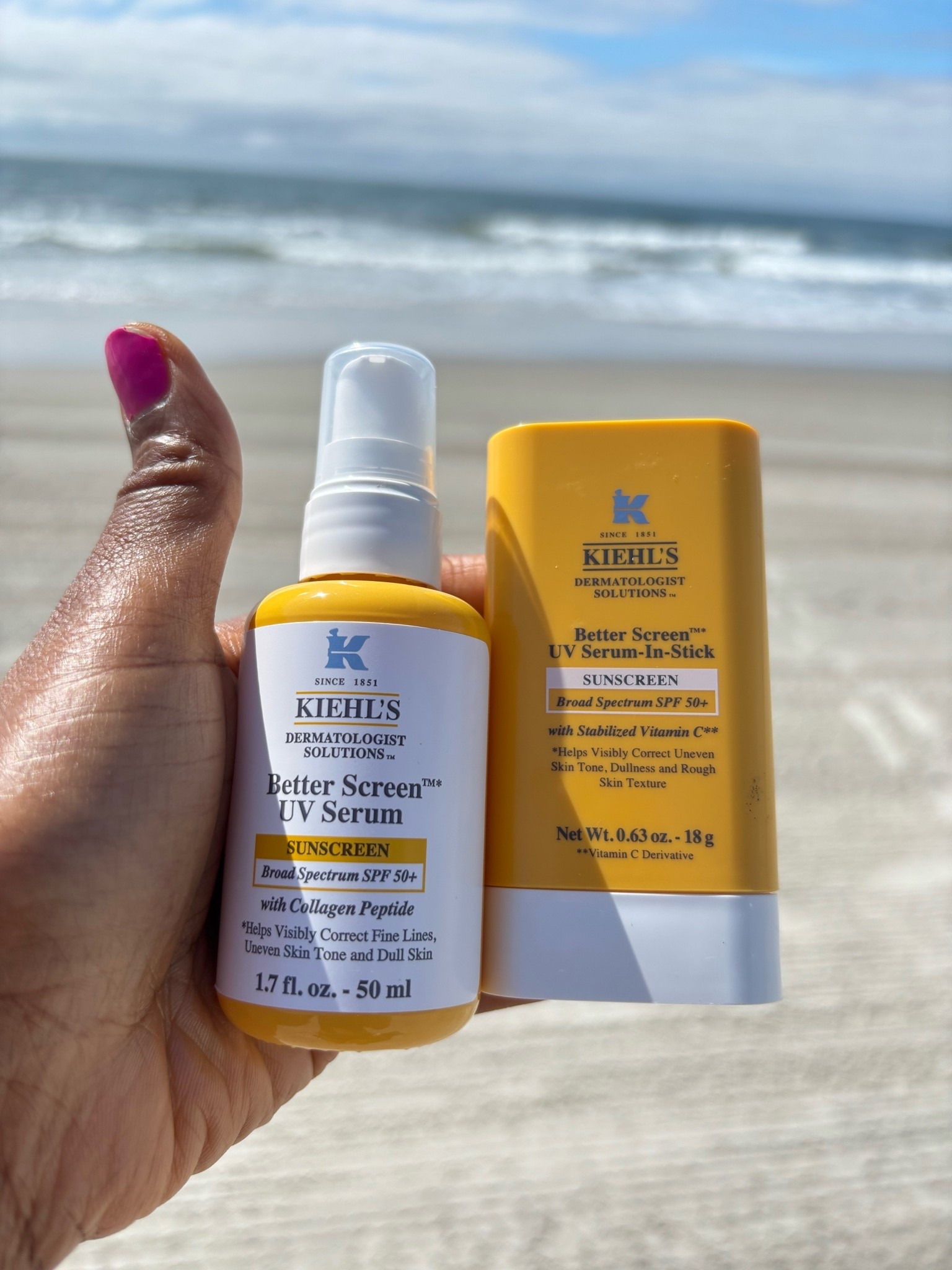 Summer is winding down, but I’m still keeping SPF close. I’ve shared these Kiehl’s Better Screen favorites before, and they’re still two easy options I like having in rotation.

The UV Serum works well in my everyday skincare routine, and the Serum-in-Stick is one of those convenient extras that’s easy to grab when I’m on the go. Definitely not putting the sunscreen away just because September is here.

I added both if you want to take a closer look.

#LTKBeauty #LTKSeasonal #LTKselfcare