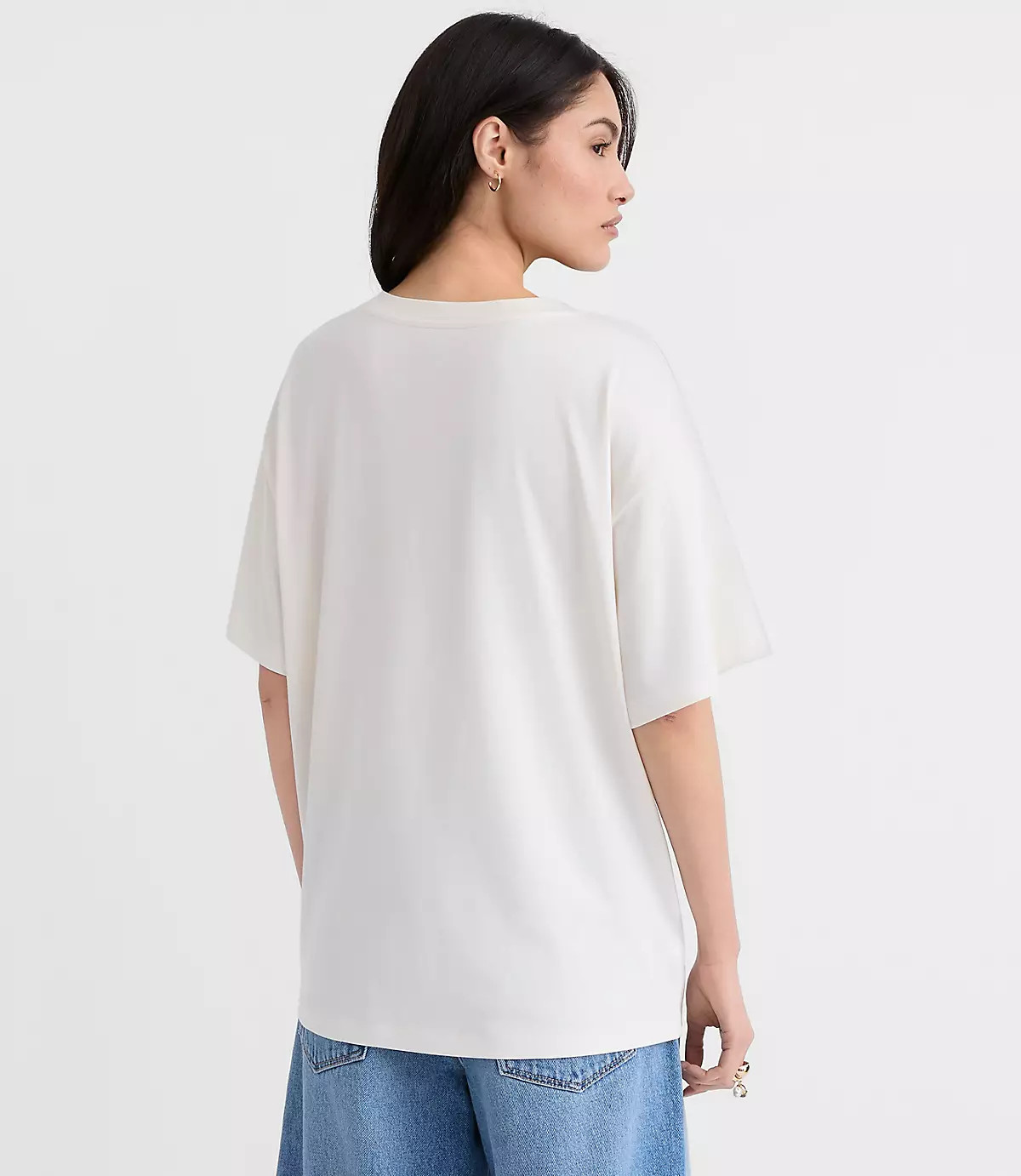 Forever Summer Oversized Jersey Modern Tee | LOFT