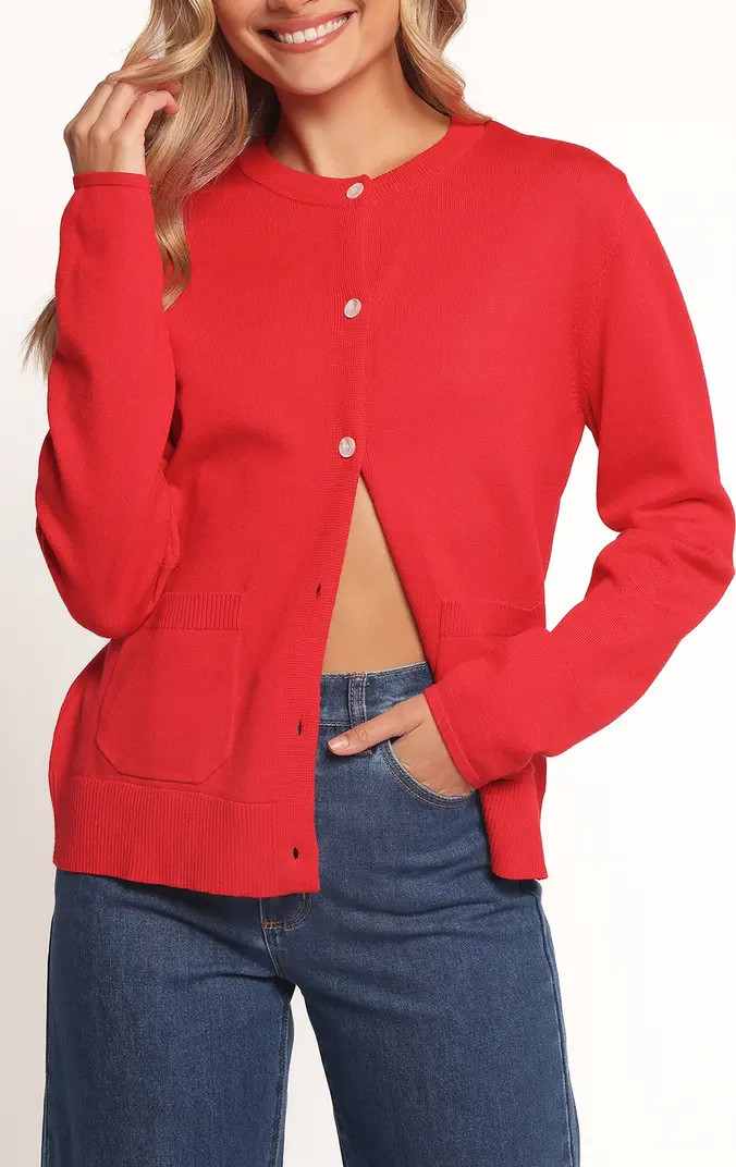 Petal & Pup Abner Crewneck Cardigan | Nordstrom | Nordstrom