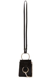 Chloe Faye Mini Bracelet Bag in Black | FWRD 
