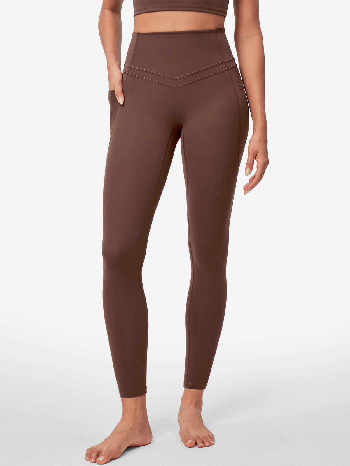 IUGA PowerTight Sandwich No Front Seam Leggings | IUGA