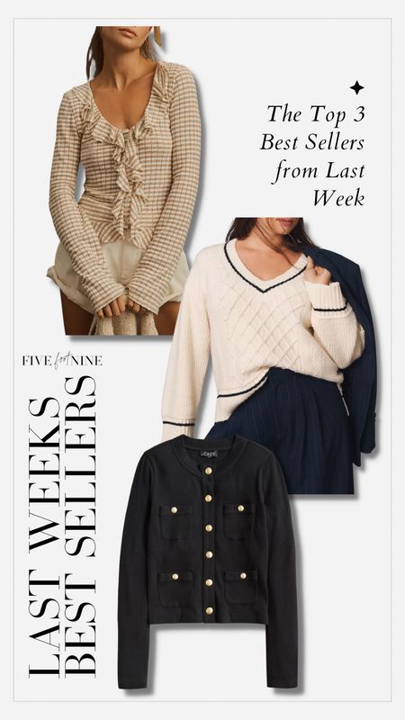 Sweaters from last weeks best sellers 

#LTKSeasonal