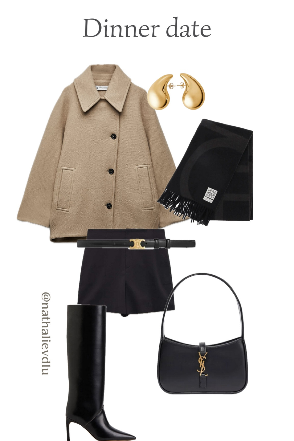 Dinner date fashion inspo 🖤 |
