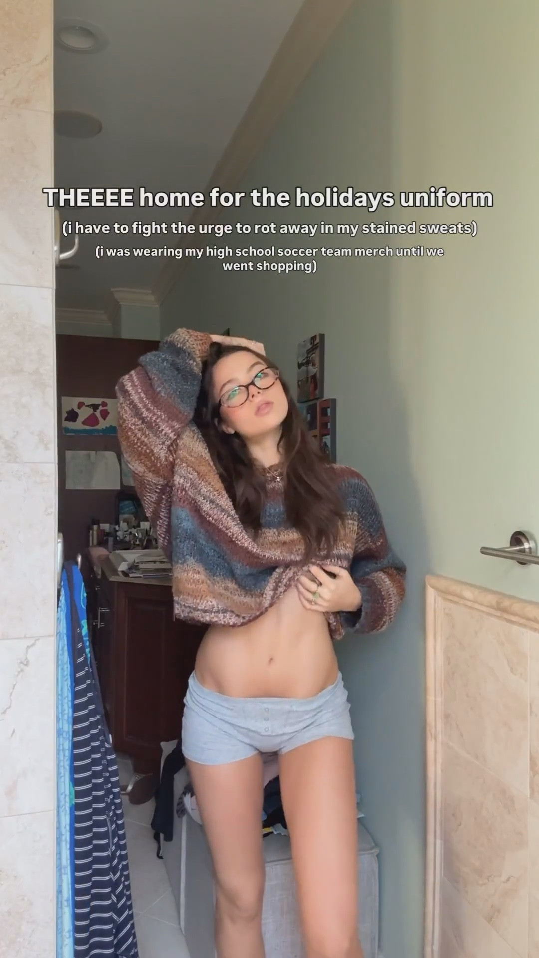 theeee cute, comfy, cozy combo for me this season 🙂‍↕️ got these both on sale!!! sweater is XL and boy shorts are a medium so they fit more like shorts rather than underwearr

#LTKGiftGuide #LTKootd #LTKCyberWeek